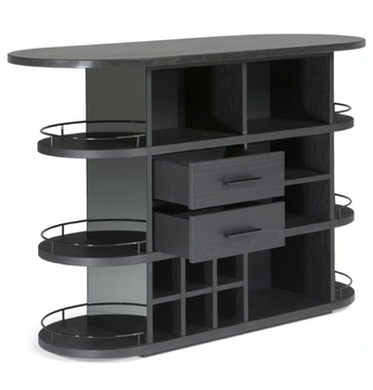 SKYLINE - Bar cabinet by Natuzzi Italia - view 3